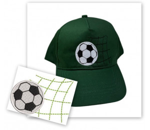 Stickdatei - Fußball Tor Tornetz Ball